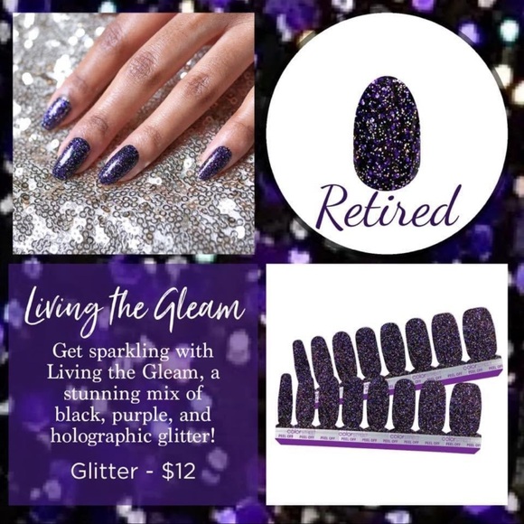 17. Color Street Nail Strips - Living The Gleam - Picture 2 of 4
